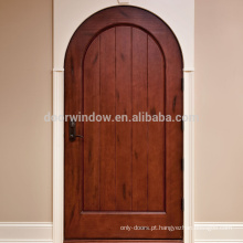 Desenho da arte interior redondo design superior articulado porta porta da sala para casa